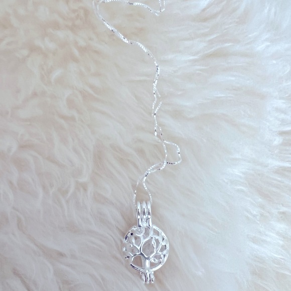 Tree of Life Phenakite /Phenacite locket - Picture 6 of 14